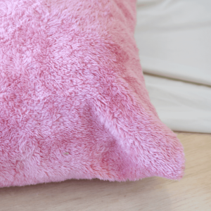 CAPA DE ALMOFADA FELPUDA 100% POLIÉSTER 43X43CM - CAPM33-RS