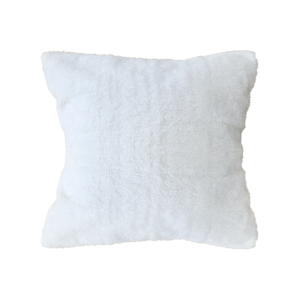 CAPA DE ALMOFADA FELPUDA 100% POLIÉSTER 43X43CM - CAPM33-BR