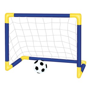 KIT DE FUTEBOL DE PLASTICO COM 2 PEÇAS E ACESSÓRIOS  76X47X40 - DMT5076
