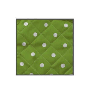 KIT LUVA PARA FORNO E DESCANSO DE PANELA DE POLIÉSTER 02 PEÇAS- ESTAMPA POÁ - CA04068-VD