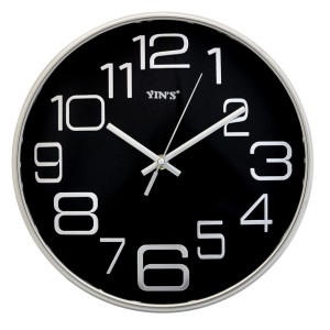 RELOGIO DE PAREDE CONTÍNUO DE PLÁSTICO 27CM - YI15356-PT