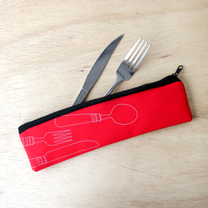 PORTA TALHER COM CAPA NEOPREME E ABERTURA EM ZÍPER - HC55201-VM