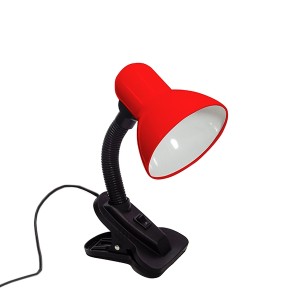 LUMINARIA DE MESA COM PRENDEDOR VERMELHA BIVOLT - 94060