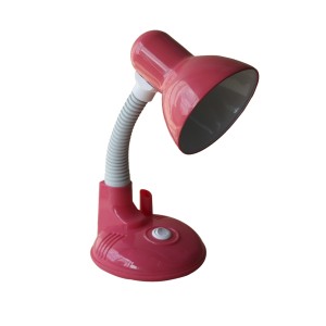 LUMINÁRIA DE MESA DE METAL E PLÁSTICO COM SUPORTE PARA CANETA  BIVOLT - NS0867-PK