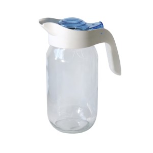 JARRA DE VIDRO COM TAMPA - CAPACIDADE 900ML - CHI1980