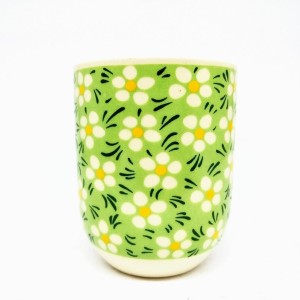 CANECA ORIENTAL  DE 150ML (CADA) ) ESTAMPA FLORAL - 4804-VD