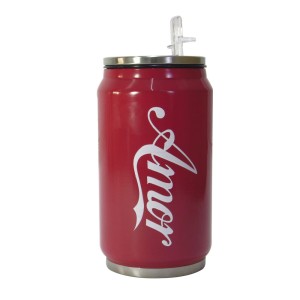 COPO DE ALUMÍNIO ISOTÉRMICA 200 ML COM FRASE - AMOR - HG85035-VM