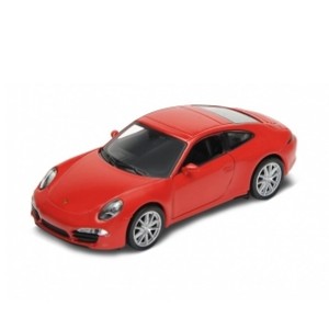 MINIATURA METAL MIX PORSCHE 911 (991) CARRERA S VERMELHA  1:34-39 - DMC3867