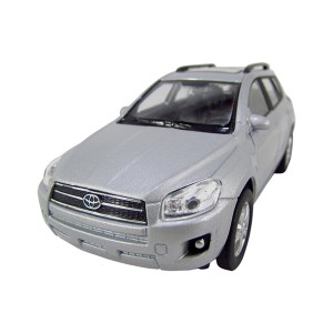 MINIATURA METAL MIX SUV TOYOTA RAV 4 PRATA 1:34-39 - DMC3355