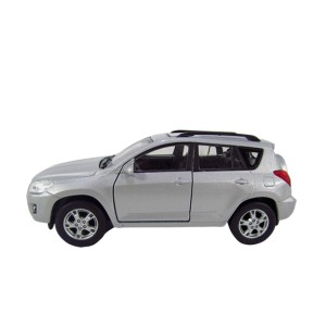 MINIATURA METAL MIX SUV TOYOTA RAV 4 PRATA 1:34-39 - DMC3355