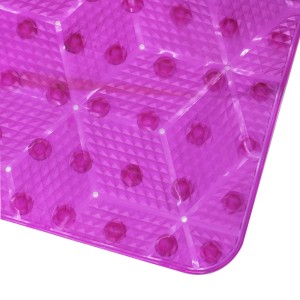 TAPETE PARA BANHEIRO DE USO INTERNO DO BOX ANTIDERRAPANTE EM PVC  38X69CM - TPBOX57-PK