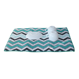 APARADOR DE TECIDO E ESCORREDOR DE LOUÇA DE POLIÉSTER 39X49 - HU55402-D