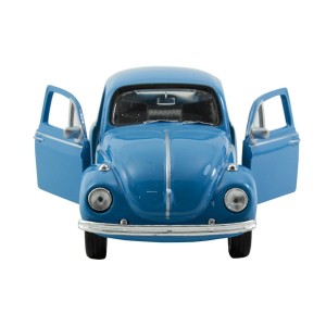 MINIATURA METAL MIX VOLKSWAGEN BEETLE AZUL 1:34-39 - DMC2423