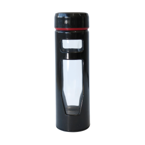 GARRAFA DE VIDRO REVESTIDA COM CAPA PLÁSTICA 400ML - SXYT4860-PT