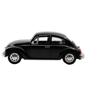 MINIATURA METAL MIX VOLKSWAGEN BEETLE PRETO 1:34-39 - DMC2423