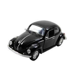 MINIATURA METAL MIX VOLKSWAGEN BEETLE PRETO 1:34-39 - DMC2423