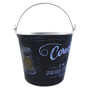 BALDE DE METAL PARA CERVEJA QUALIDADE COMPROVADA 4.8 LITROS - CA12165-B