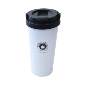 COPO TÉRMICO EM INOX COM ALÇA E ESTAMPA DE CAFÉ  500 ML - MG5036-BR