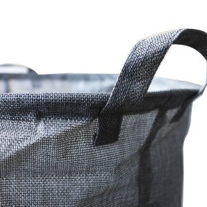 CESTO ORGANIZADOR DE POLIÉSTER COM ALÇAS NAS LATERAIS 49X40CM - 1400-C