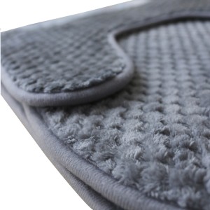 JOGO DE TAPETE PARA BANHEIRO DE POLIÉSTER COM 03 PCS - 97542-CZ