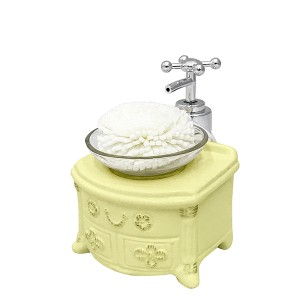 PORTA SABONETE LIQUIDO RETRO AMARELO 360 ML - PRB01013