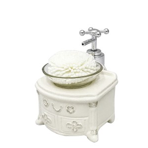 PORTA SABONETE LIQUIDO RETRO BRANCO 360 ML - PRB01013