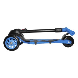 PATINETE DE PLÁSTICO E METAL DOBRÁVEL COM 03 RODAS 40KG POWER AZUL - DMR5553