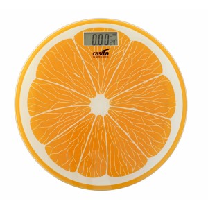 BALANÇA DIGITAL VIDRO TEMPERADO PARA BANHEIRO REDONDA CAPACIDADE 180 KG - CA05026-B