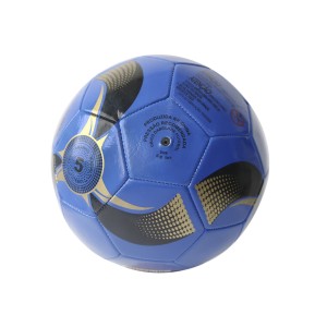 BOLA DE FUTEBOL DE CAMPO EM PVC NO TAMANHO 05 - BFC6607-AZ