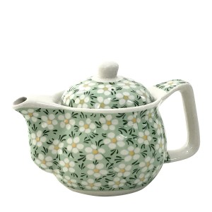 BULE MEDIO EM PORCELANA COM TELINHA INTERNA ESTAMPA FLORAL VD 350 ML - 106