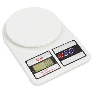 BALANÇA DIGITAL DE COZINHA DE PLÁSTICO CAPACIDADE DE 10KG - KH5312