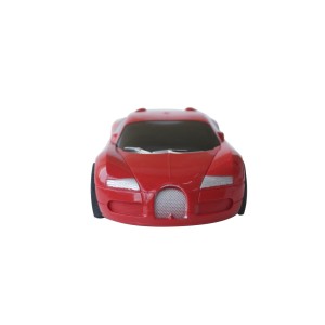 CARRINHO DE FRICÇÃO DE PLÁSTICO 19,5 X 8,5CM - LP8800-VERMELHO