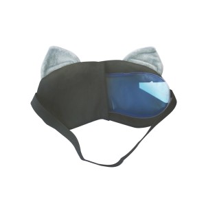 MASCARA DE DESCANSO COM  BOLSA GEL TÉRMICO DE PLÁSTICO ESTAMPA GATOS - WC40952