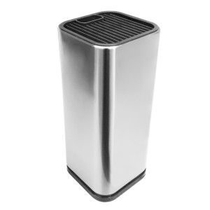 SUPORTE DE FACAS EM INOX E TESOURAS OU UTENSILIOS MAIORES 23CM X 10 CM - 6672