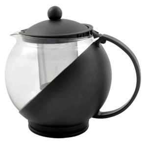 BULE PARA CHÁ DE VIDRO E PLÁSTICO COM INFUSOR INTERNO 1250 ML - CA11080-PT