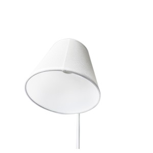 LUMINÁRIA DE MESA EM METAL COM BASE MADEIRA 15X49CM - 2352-BR