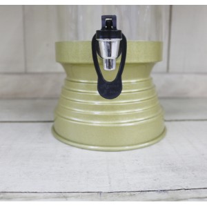 SUQUEIRA DE VIDRO COM TAMPA EM ALUMÍNIO CAPACIDADE DE 3 LITROS - 131206-DOU