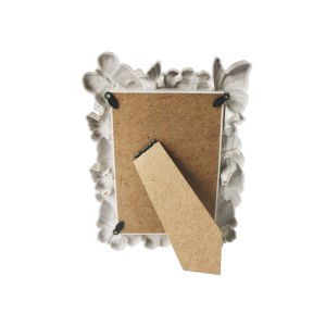 PORTA RETRATO MODELO BORBOLETAS DE PLÁSTICO COM PÉ GRAVATA 10X15CM - 135738-PTA