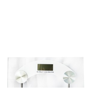 BALANÇA DIGITAL VIDRO TEMPERADO PARA BANHEIRO QUADRADA CAPACIDADE 180 KG - CZ19609