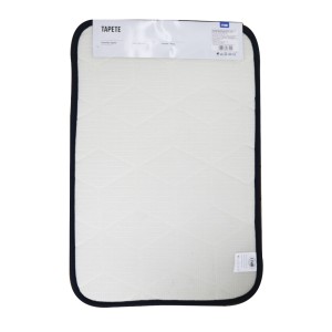 TAPETE SOFT ANTIDERRAPANTE DE POLIÉSTER LINHA GEOMETRICA 39X59CM - 96750-AZMA