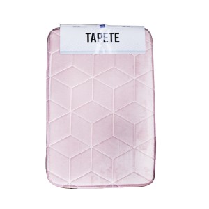TAPETE SOFT ANTIDERRAPANTE DE POLIÉSTER LINHA GEOMETRICA 39X59CM - 96750-RS
