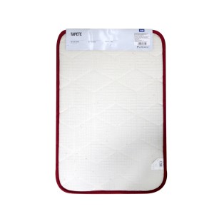 TAPETE SOFT ANTIDERRAPANTE DE POLIÉSTER LINHA GEOMETRICA 39X59CM - 96750-VM