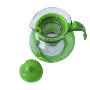 CHALEIRA DE VIDRO 1,5L COM INFUSOR INTERNO - 71253-VD