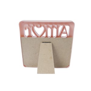 PORTA RETRATO DE PLÁSTICO 10X15CM HORIZONTAL COM FRASE AMOR - 73491-RS