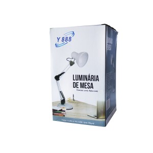 LUMINARIA DE MESA ARTICULADA DE METAL 55CM - BIVOLT - 74356-PT