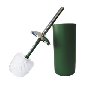 ESCOVA SANITÁRIA DE PLÁSTICO COM SUPORTE LINHA COLOR 37X10CM - 74636-VD