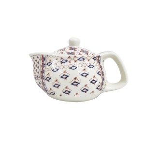 BULE CHALEIRA COM INFUSOR CERÂMICA  FLORAL 250 ML - BULP35-B