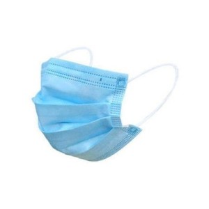 MASCARA DESCARTÁVEL TRIPLA CAMADA COM CLIP NASAL COM ELÁSTICO 50 UNIDADES - MAS30M01407