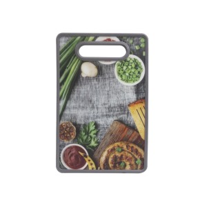 TABUA DE CORTE DE PLÁSTICO COM ESTAMPAS DIVERSAS 30X20CM - CT0477-C