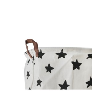 CESTO ORGANIZADOR DE POLIÉSTER COM ALÇAS NAS LATERAIS 49X40CM - 1400-G